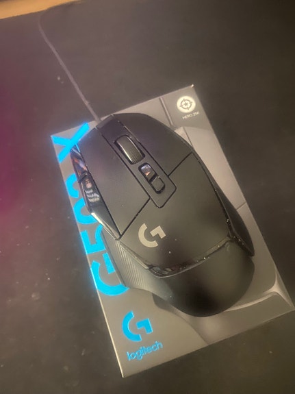 Logitech G502x pelihiiri musta