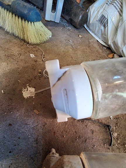 vanhoja lasikupu valaisimia