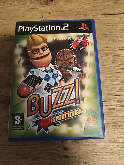 Buzz! Sporttivisa PlayStation 2 peli (CIB)
