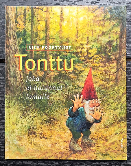 Tonttu joka ei halunnut lomalle -kirja