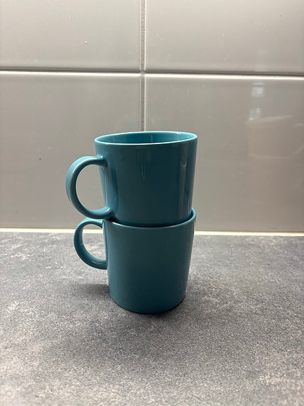 Iittala Teema mukit turkoosi
