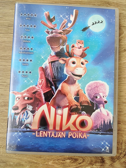 Niko Lentäjän poika dvd