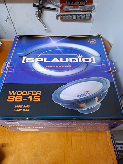 SPL Audio SB-15 15" subwoofer 500W