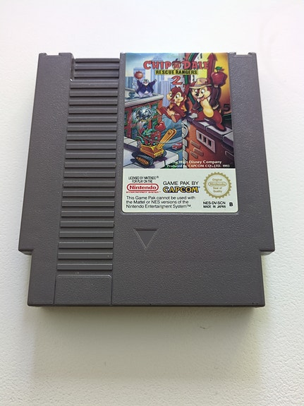 Nintendo NES Chip 'n Dale Rescue Rangers 2 -peli
