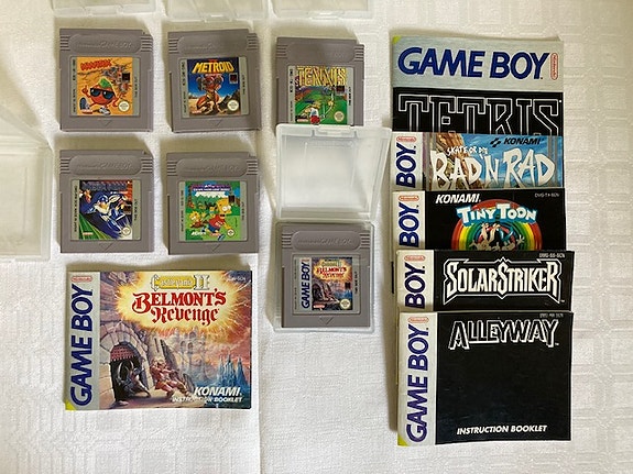 Nintendo Game Boy pelejä