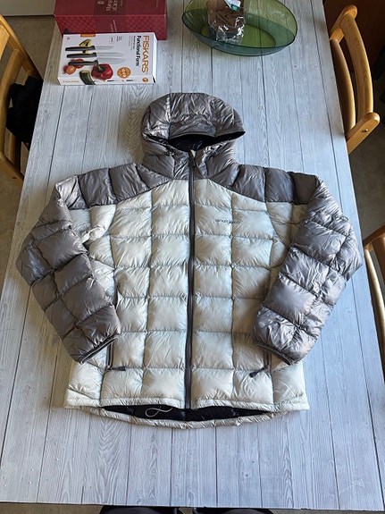 Montbell EX800 Down Parka Toppatakki Valkoinen S