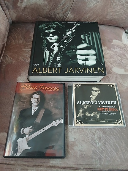 Albert Järvinen - KIRJA + 2CD & DVD