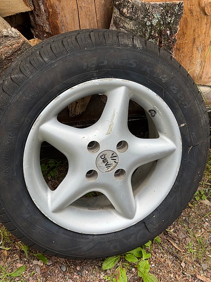 4 x alumiinivanteet