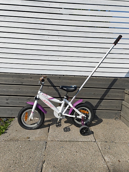 Jupiter Sweetie 12" lasten polkupyörä apupyörillä