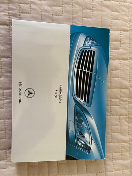 Mercedes-Benz w221 suomenkielinen käyttöohjekirja