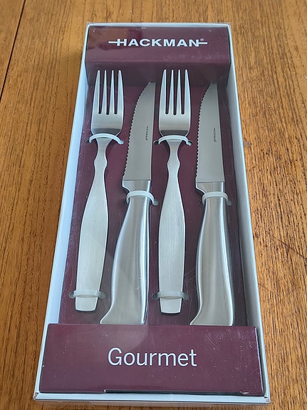 Hackman Gourmet -pihviveitsisetti