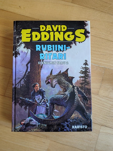 David Eddings - Rubiiniritari kovakantinen kirja