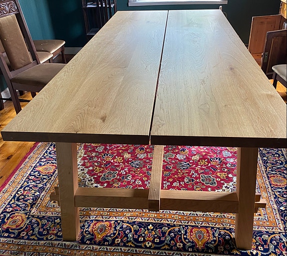 IKEA ruokapöytä Tammi 235x100 cm