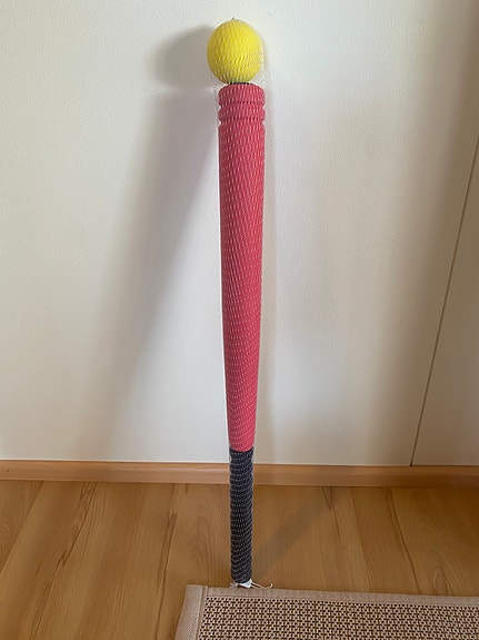 Pienten lasten pesäpallomaila ja pallo