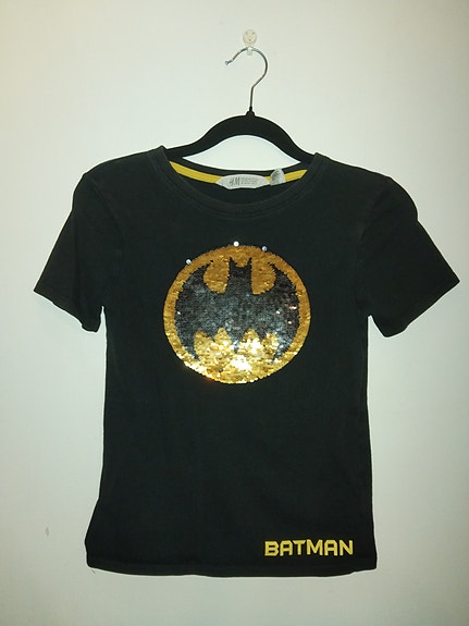 Myydään H&M Batman t-paita 134cm 10e