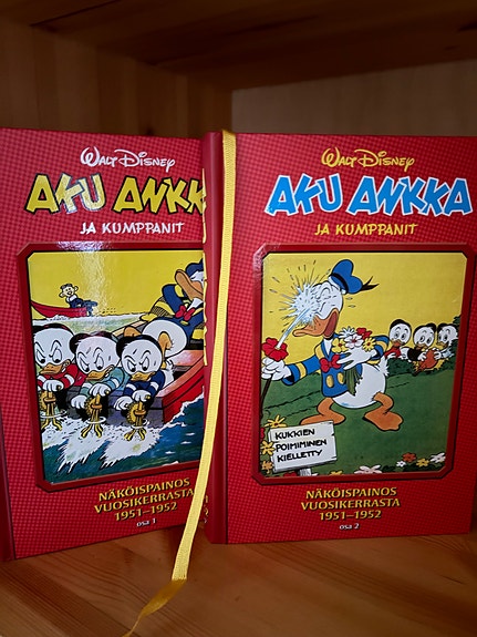 Walt Disney Aku Ankka ja kumppanit kirjasarja 1951–1952