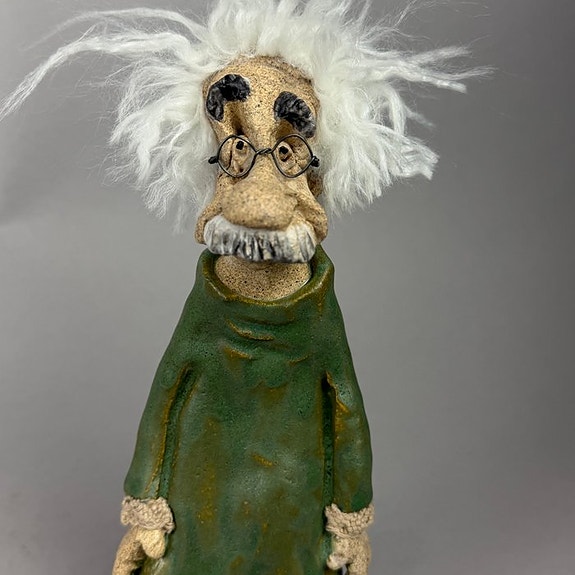 Anna Em Albert Einstein…. hand made