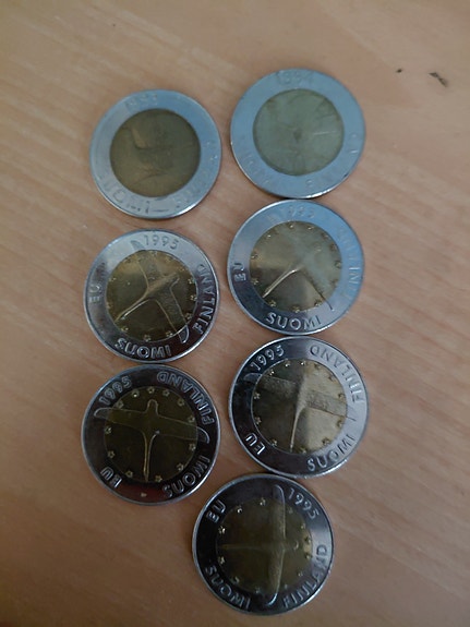 Suomi 10 mk kolikot