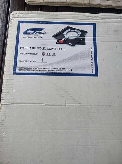 Ducato penkin kääntö alusta.