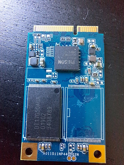 PC Engines mSATA SSD 16 GB (6425 tuntia)