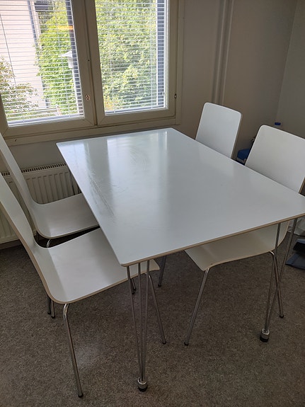 4 hengen ruokailuryhmä