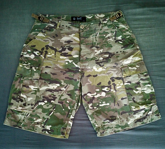 Brandit BDU Ripstop shortsit, tactical camo