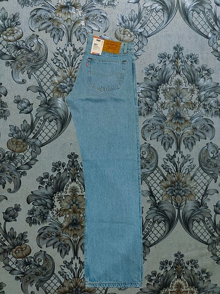 Levi's 501 Original Light Blue Jeans W34 L32 New With Tags