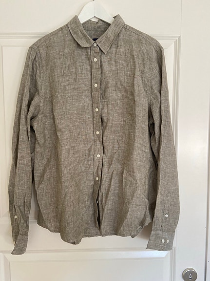 GANT pellavapaita koko 44 vihertävä
