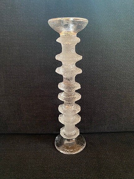 Iittala Festivo lasikynttilänjalka kirkas 8