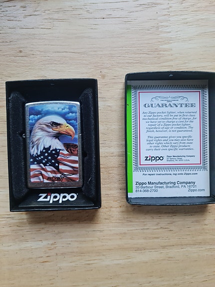 Käyttämätön zippo