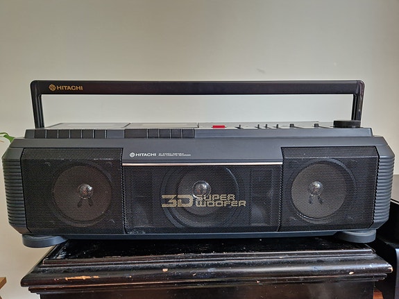 Radio kasettisoitin/ nauhuri