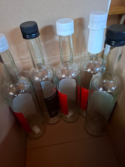 Lasipulloja