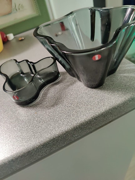 Iittala Aalto kulhot savulasi