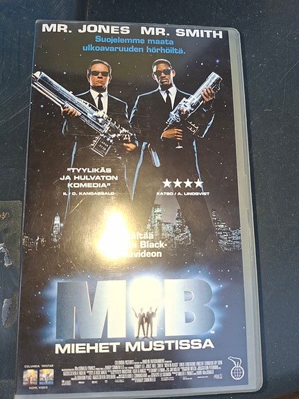 MIB Miehet mustissa VHS-elokuva
