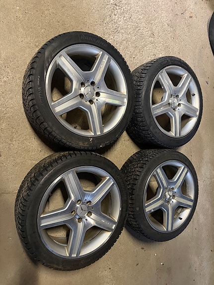 MB 19” amg vanteet nastarenkailla