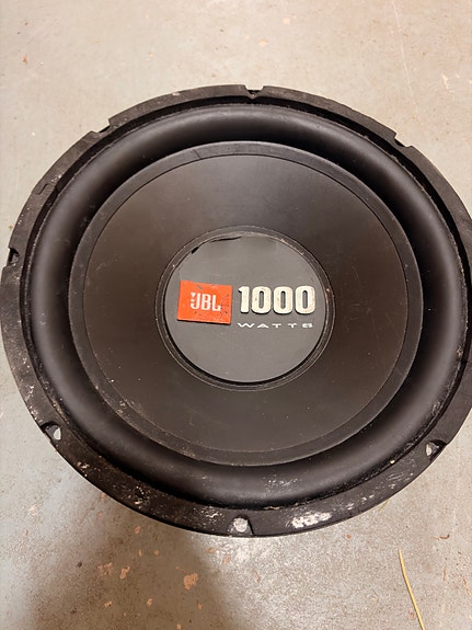 JBL CS1214 12" subwoofer 250W RMS 1000W