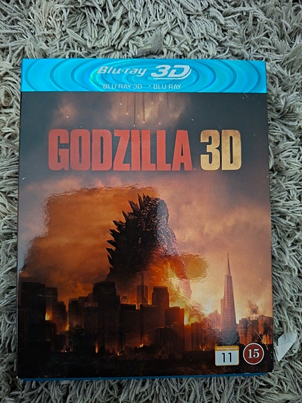 Godzilla 3D Blu-ray elokuva