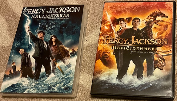 Percy Jackson elokuvat ( 2 x DVD )