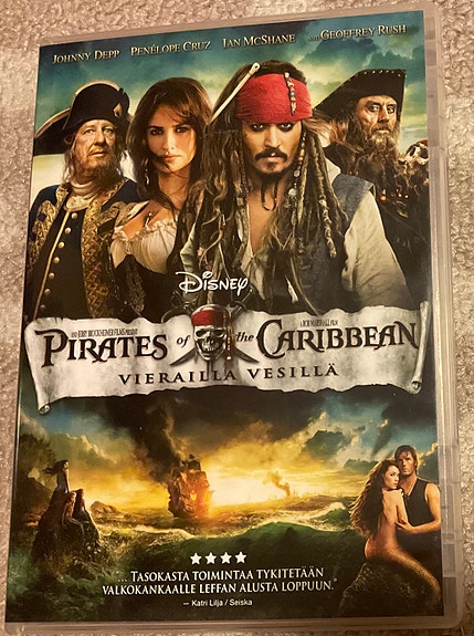 Pirates of the Caribbean - Vierailla vesillä  ( DVD )