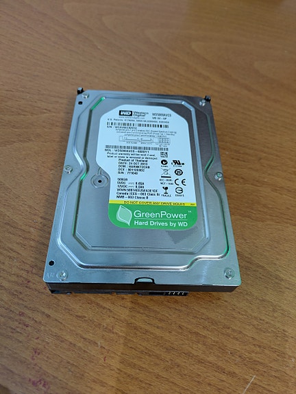 Western Digital WD AV-GP 500 Gt 3,5” SATA -kiintolevy – SMART hyvä