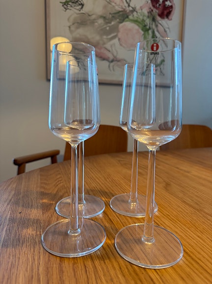 Iittala kuohuviinilasit 4kpl