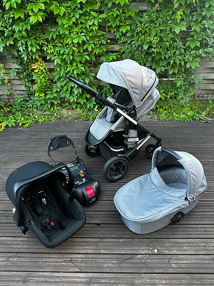 Britax smile 3 yhdistelmävaunut / rattaat
