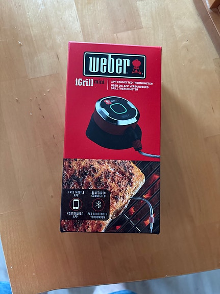 Weber iGrill mini langaton paistolämpömittari grilliin