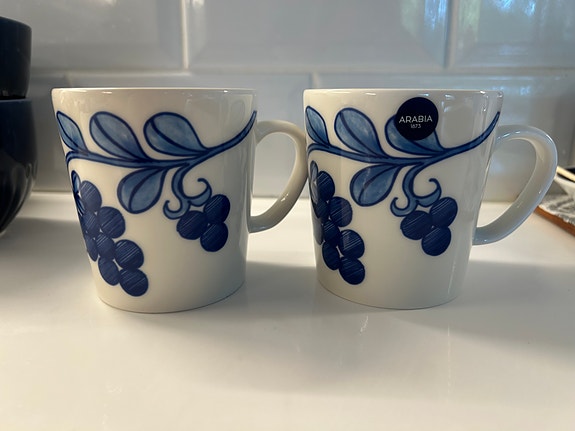 Iittala/Arabia Sinimarja x2
