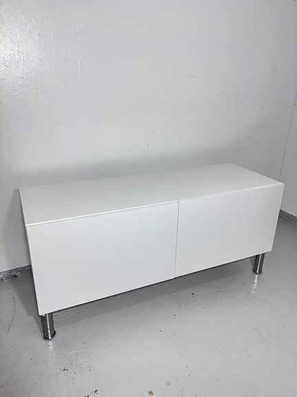 IKEA BESTÅ TV-Taso *Moderni & Aukeavat ovet!