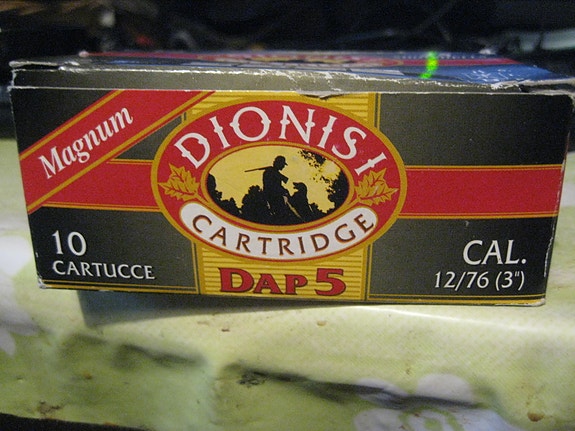 Haulikon panos Dionis 12/76 3 mm magnum