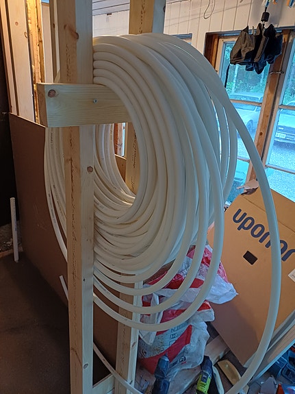 Uponor lattialämmitys putki