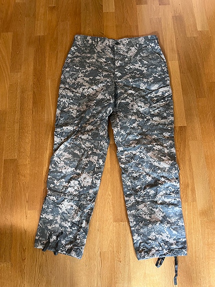 Aidot US Army ACU maastohousut M