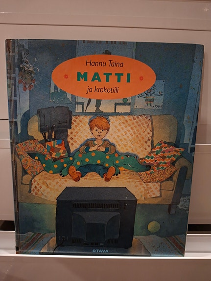 Matti ja krokotiili lastenkirja