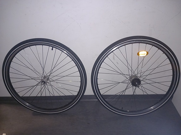 28" kiekkosetti Shimanon jalkajarrulla